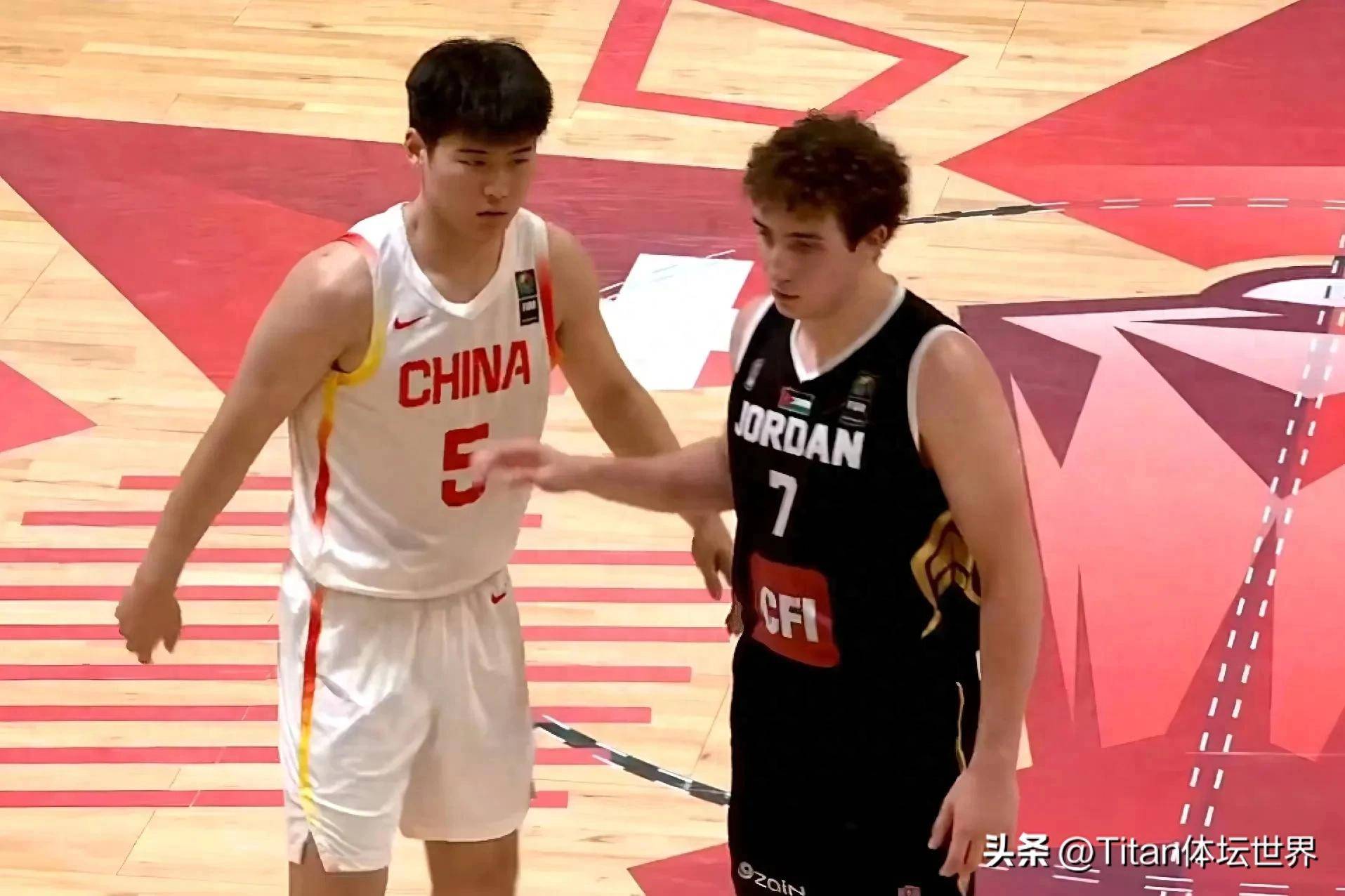 U19男篮世界杯-张博源22+8中国轻取约旦将争第13